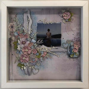 Frames: Embellish It - 12x12" Shadow Box Frame - White