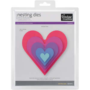 Couture Creations - Nesting Dies - Hearts