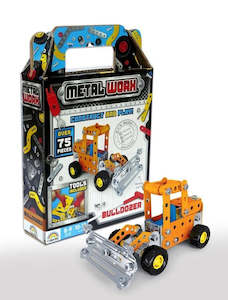 Kids Krafts: Colorific - Metal Worx - Bulldozer