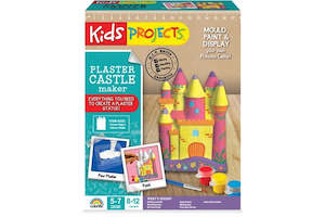 Colorific - Kids Projects - Plaster Princess Castle Maker