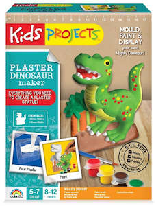 Colorific - Kids Projects - Plaster Dinosaur Maker