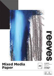 Reeves: Reeves - A4 Mixed Media Pad 200gsm (15 pack)