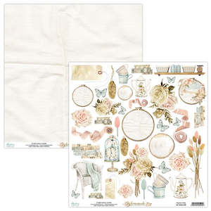 Mintay By Karola 12x12 Homemade: Mintay - Homemade - 12x12 Paper "Cut Aparts"