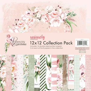 Uniquely Creative - Peonies & Proteas - 12x12 Collection Pack