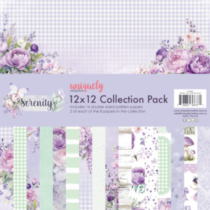 Uniquely Creative - Serenity - 12x12 Collection Pack
