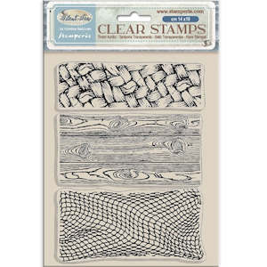 Stamps Stamperia: Stamperia - Silent Sea - Acrylic Stamp 14x18cm