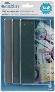 Tools Storage Bags We Are Memory Keepers: We R Memory Keepers - Mini Evolution - Replacement Plates (3pk)