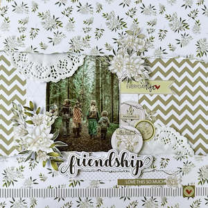 Embellish It: Everyday Life Layout by Lisa Ryder