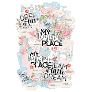 Collectables Ephemera Uniquely Creative: Uniquely Creative - Patchwork Roses - Creative Cuts (Ephemera)