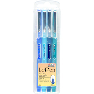 Marvy - LePen - Blue (4pk)