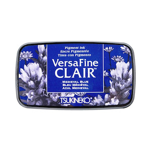 VersaFine Clair - Ink Pad - Medieval Blue