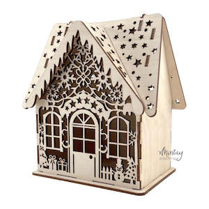 Chipboard Mintay: Mintay Woodies - Decor - Christmas House
