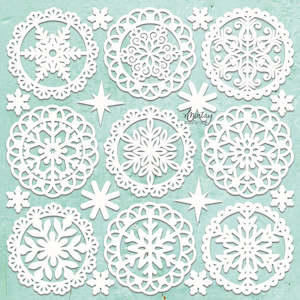 Mintay Chippies - Winter Doilies