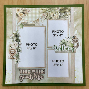 This Is The Good Life - Single Layout By Jen Hedger