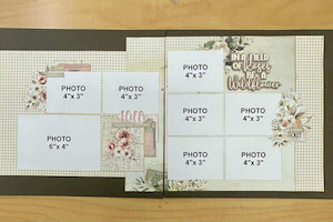 Field of Roses - Double Layout By Jen Hedger