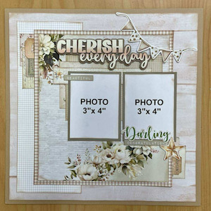 Cherish Every Day - Single Layout By Jen Hedger