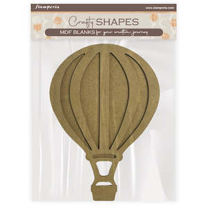 Chipboard Stamperia: Stamperia - Timeless - MDF Crafty Shapes - Air Balloon