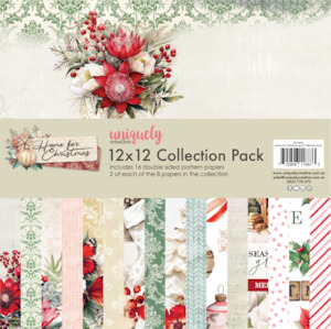 Uniquely Creative - Home For Christmas - 12x12 Collection Pack