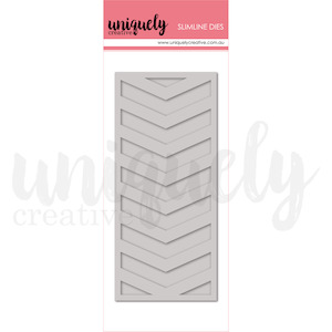 Uniquely Creative - Field Notes - Chevron Border Die
