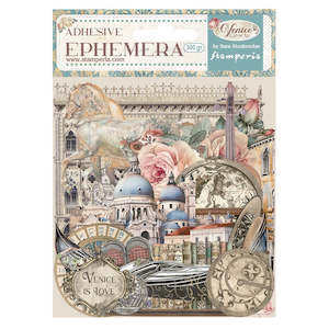 Collectables Ephemera Stamperia: Stamperia - Venicer City of Art - Ephemera (Adhesive)