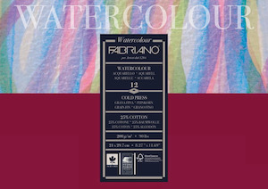 Fabriano: Fabriano -Studio Watercolour Pad - Cold Pressed A4 200gsm