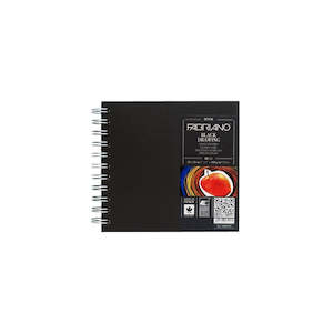 Fabriano: Fabriano - Black Drawing Book Square (15x15cm)