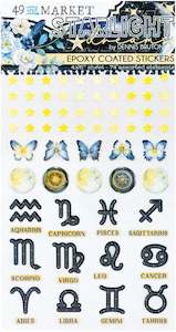 Sticker Sheets 49 And Market: 49 and Market - Starlight Dreams - Epoxy Stickers