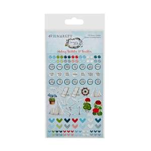 49 and Market - Summer Porch - Wishing Bubbles Epoxy Stickers