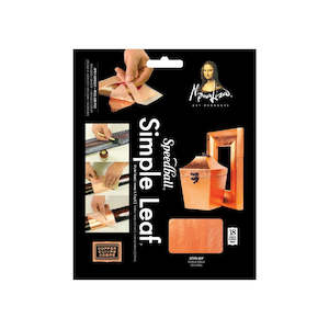 Mona Lisa - Speedball Metal Leaf Sheets - Copper (25 leaves)