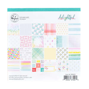Pinkfresh: Pinkfresh - Delightful - 6x6 Paper Pad