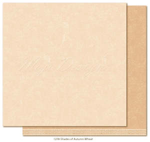 Maja Design 12x12 Paper Autumn Poem: Maja Design - Monochromes - Shades of Autumn - 12x12 paper "Wheat"