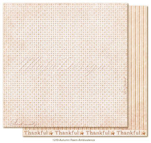 Maja Design - Autumn Poem - 12x12 paper "Ambivalence"