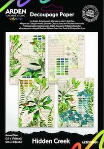 Arden Creative Studio - Hidden Creek - Decoupage Paper