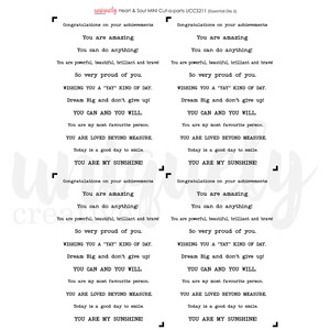 Uniquely Creative - Heart & Soul - A4 Mini Cut-A-Part Sheet