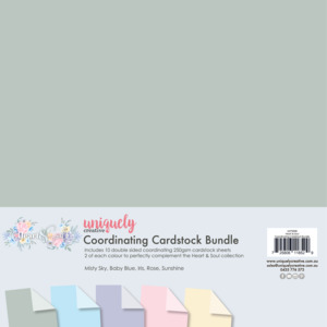 Uniquely Creative - Heart & Soul - 12x12 Coordinating Cardstock Bundle (10pk)