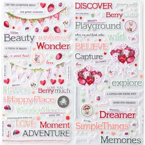 Sticker Sheets 49 And Market: 49 and Market - Nature's Haven - Puffy Stickers (138pcs)