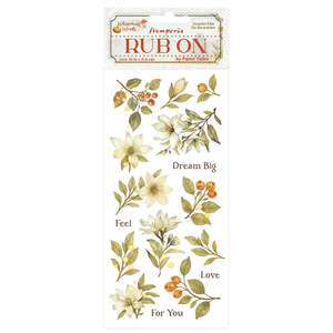Stamperia - Whispering Woods - Rub-ons "Magnolia"