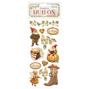 Stamperia - Whispering Woods - Rub-ons "Gnome"