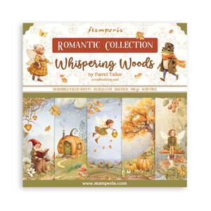 In Stock: Stamperia - Whispering Woods - 8x8 Paper Pack