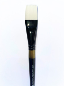 DAS -Taklon Short Handled Brushes - Flat - 3/4"