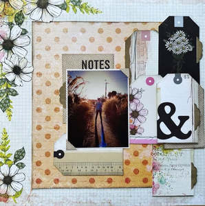 Notes Layout by Lisa Ryder