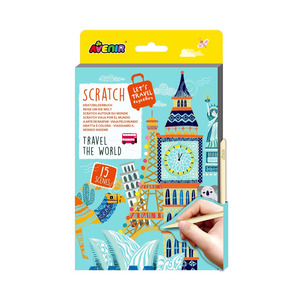 Avenir: Avenir - Scratch Cards - Travel the World - A5 (15pk)