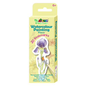 Avenir - Natural Creation - Watercolour Painting - Bookmarks - Flower 20pk