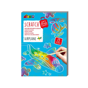 Avenir: Avenir - Mini Scratch Cards - Airoplane (15pk)