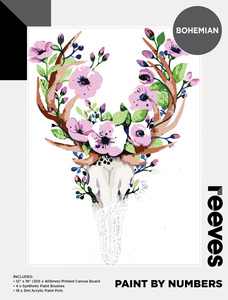 Reeves: Reeves - Paint by Number - Bohemian - 12"x16"