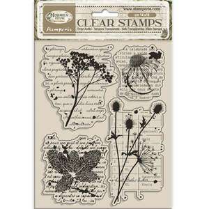 Stamperia - Herbarium Silvae - Acrylic Stamp 14x18cm "Botanic"