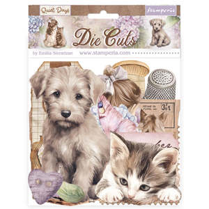 Chipboard Stamperia: Stamperia - Quiet Days - Die Cuts