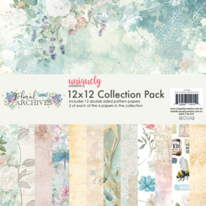 Uniquely Creative - Floral Archives - 12x12 Collection Pack (12 Papers)