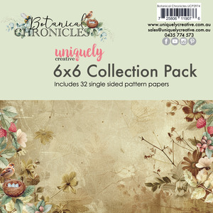 Uniquely Creative - Botanical Chronicles - 6x6 Collection Pack