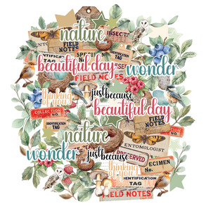 Collectables Ephemera Uniquely Creative: Uniquely Creative - Botanical Chronicles - Creative Cuts (Ephemera)